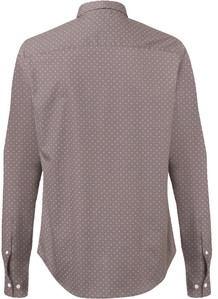 C.Centimo Classic Hemd 1/1 grau mit Punkten